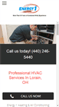 Mobile Screenshot of energy1heating.com